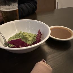 Guacamole and chips