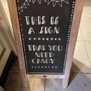 Balboa Candy - a chalkboard sign for a candy shop - Candy Stores Near Me - La Jolla, California Balboa Candy - a chalkboard sign for a candy shop - Candy Stores Near Me - La Jolla, California