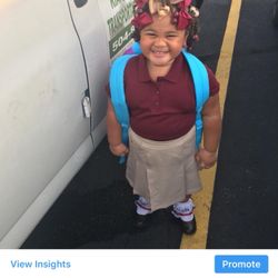 Kiara's Affordable Transportation Service - Meet Josh'Ceon she's my very first school rider.. heyyyy Josh'C I love you bby