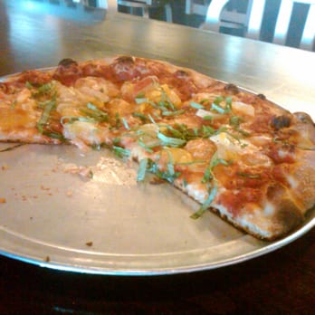 Crust Pizzeria - The "Carla" pizza: mozzarella, pears, tomatoes. - Pizza Near Me - Carlsbad, California Crust Pizzeria - The "Carla" pizza: mozzarella, pears, tomatoes. - Pizza Near Me - Carlsbad, California