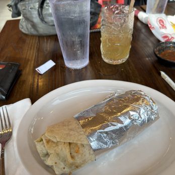 El Indio - Shrimp burrito. - Mexican Near Me - Newberry, Florida