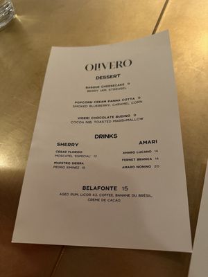 Menu photo 1 Olivero Wilmington, NC Menu photo 1 Olivero Wilmington, NC
