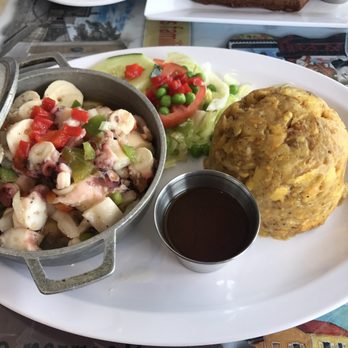 Isla Del Encanto - Mofongo con pulpo! Man this was absolutely delicious! - Puerto Rican Near Me - Miami, Florida Isla Del Encanto - Mofongo con pulpo! Man this was absolutely delicious! - Puerto Rican Near Me - Miami, Florida