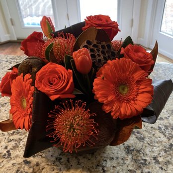 Flowerville - Masculine arrangement! - Florists Near Me - University Heights, Ohio