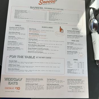 Snooze, an A.M. Eatery - Breakfast & Brunch Near Me - Gilbert, Arizona