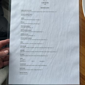 Arber Cafè - Menu - Mediterranean Near Me - Saint Louis, Missouri