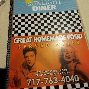 Sunlight Diner - great homemade food served daily - Diners Near Me - Mechanicsburg, Pennsylvania Sunlight Diner - great homemade food served daily - Diners Near Me - Mechanicsburg, Pennsylvania