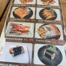 Menu 10/25 Menu 10/25