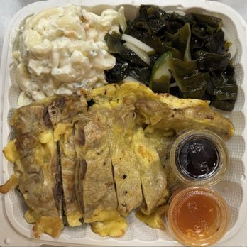 Y'Kele Korean BBQ - Mini meat jun plate - Korean Near Me - Waipahu, Hawaii Y'Kele Korean BBQ - Mini meat jun plate - Korean Near Me - Waipahu, Hawaii