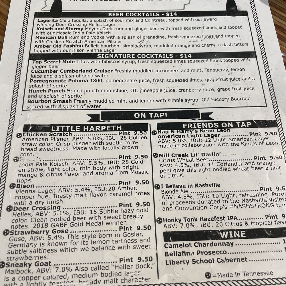 Menu Menu