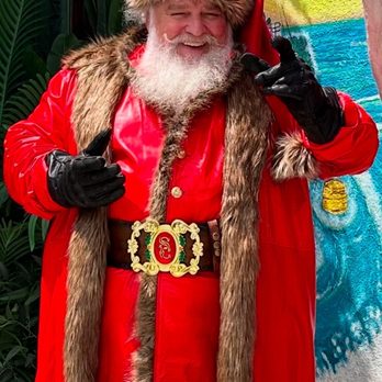 It’s Clausified - Santa Chronicles heading out to the reindeer games. - Party Characters Near Me