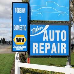 Mike's Auto Repair - We're located on Hwy. 503, near Prairie High School.