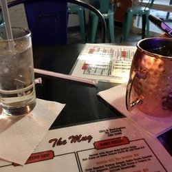 The Rusty Mug Bar & Grill REO Town - Moscow mule and gin & tonic.