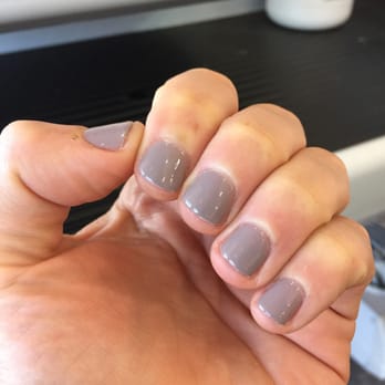 Rosa Nails - Love the matte grey for fall. - Nail Salons Near Me - Eagan, Minnesota