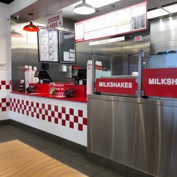 Five Guys - Front counter - Burgers Near Me - Edmond, Oklahoma
