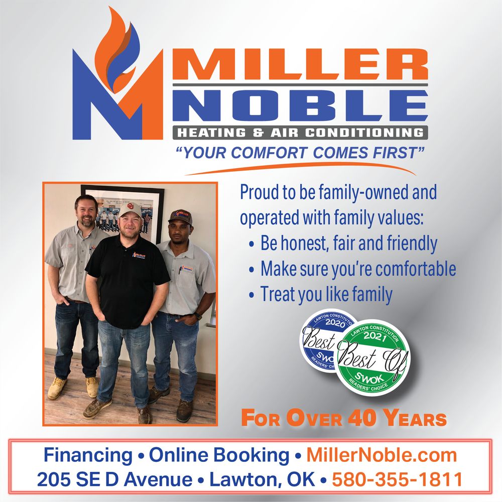 MILLER NOBLE HEATING & AIR CONDITIONING Updated September 2024 33