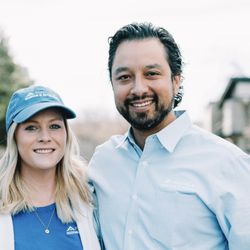 Foothills Roofing and Exteriors - Armando Jacox, owner, and wife, Annie
