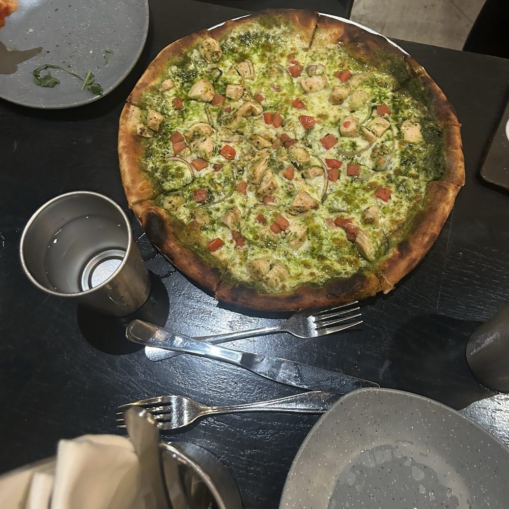 Oscar's Brewing Company - *NEW* Pesto Chicken Pizza - American Near Me - Temecula, California Oscar's Brewing Company - *NEW* Pesto Chicken Pizza - American Near Me - Temecula, California