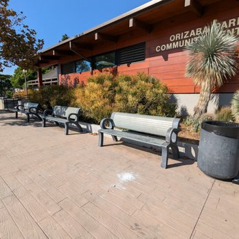 Orizaba Park - Benches by the community center - Skate Parks Near Me - Long Beach, California