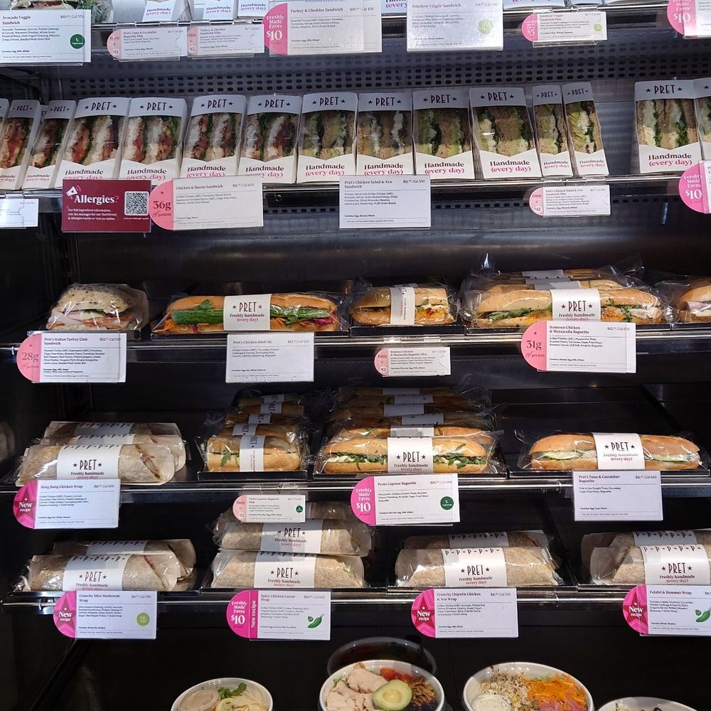 Pret A Manger - Sandwiches Near Me - Washington, DC, District of Columbia Pret A Manger - Sandwiches Near Me - Washington, DC, District of Columbia