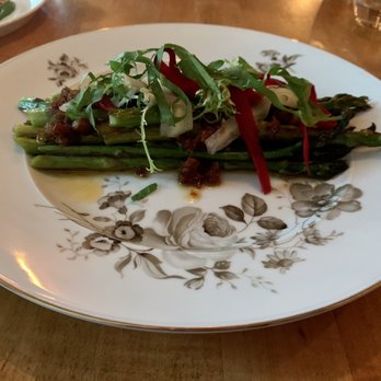 Chaval - Asparagus a la plancha - Spanish Near Me - Portland, Maine