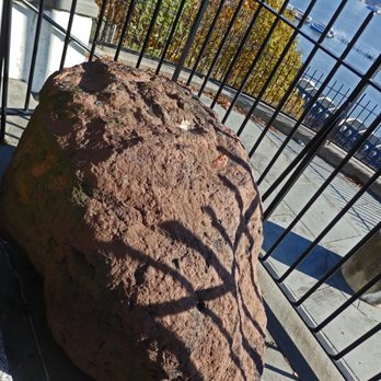Weehawken Dueling Ground - Rock Hamilton rested om after being shot - Landmarks & Historical Buildings Near Me - Weehawken, New Jersey Weehawken Dueling Ground - Rock Hamilton rested om after being shot - Landmarks & Historical Buildings Near Me - Weehawken, New Jersey