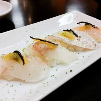 Go's Mart - four fish, one topping - Sushi Bars Near Me - Canoga Park, California Go's Mart - four fish, one topping - Sushi Bars Near Me - Canoga Park, California