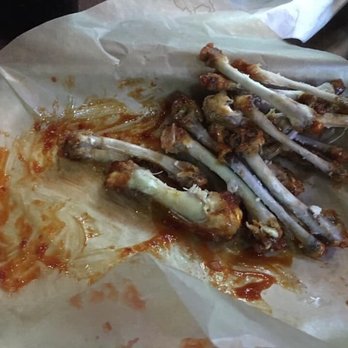 Buffalo Wild Wings - And the after math! The Dragon Fire sauce was amazing. I even dipped my cheese curds in it to give them a bit of heat. - American Near Me - Wellington, Florida
