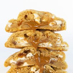 Chip Cookies - Biscoff cookie with white chocolate chips stuffed with biscoff cookie butter