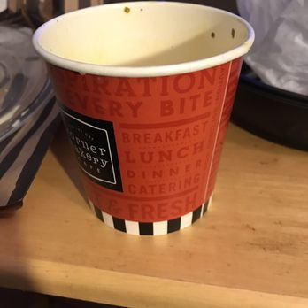 Corner Bakery Cafe - Supposedly bowl size soup container - Breakfast & Brunch Near Me - Lake Forest, California Corner Bakery Cafe - Supposedly bowl size soup container - Breakfast & Brunch Near Me - Lake Forest, California