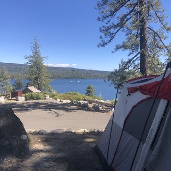 Loon Lake Reservoir - View from campsite #5 - Hiking Near Me - Loon Lake, California