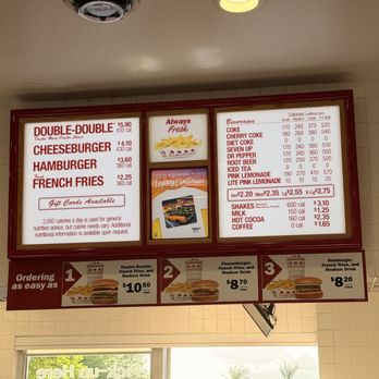 In-N-Out Burger - Menu - September 2026 - Burgers Near Me - Chandler, Arizona