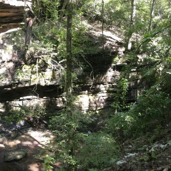 Camp McDowell - Short hike, ends at this tiny waterfall and tiny pool of water. - Community Service/Non-Profit Near Me - Nauvoo, Alabama