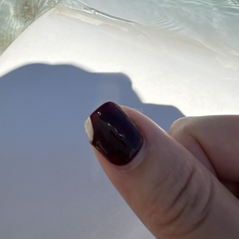 Chipped nail