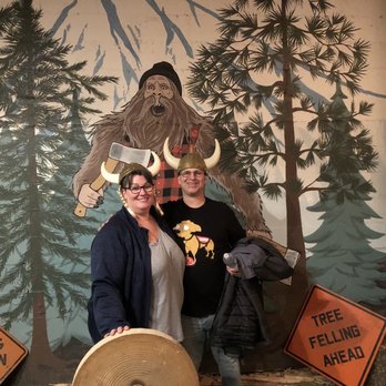 Axe Kickers - They took our picture afterward and have costumes to dress up in - Axe Throwing Near Me - Seattle, Washington