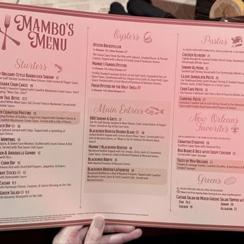 Mambo’s - Menu 11/21/2024 - Cajun/Creole Near Me - New Orleans, Louisiana Mambo’s - Menu 11/21/2024 - Cajun/Creole Near Me - New Orleans, Louisiana