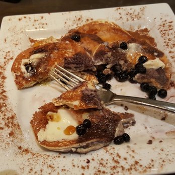 Café Muse - Having an omg moment,eating a light breakfast,orderd the ricotta and lemon pancake with homemade blueberry maple syrup,stop in and see curt, - Breakfast & Brunch Near Me - Royal Oak, Michigan Café Muse - Having an omg moment,eating a light breakfast,orderd the ricotta and lemon pancake with homemade blueberry maple syrup,stop in and see curt, - Breakfast & Brunch Near Me - Royal Oak, Michigan