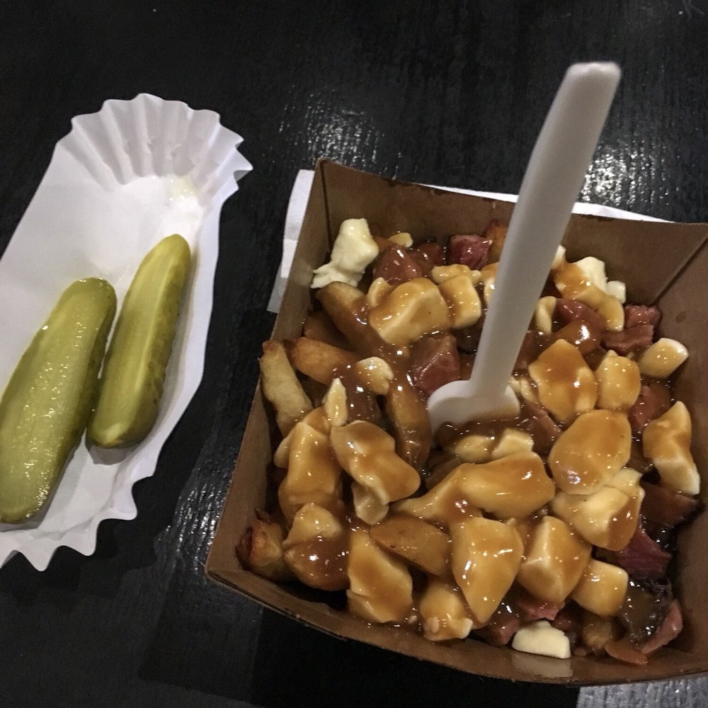 La Belle Patate - Smoked meat pouters with a pickle - Poutineries Near Me - Vancouver, British Columbia La Belle Patate - Smoked meat pouters with a pickle - Poutineries Near Me - Vancouver, British Columbia