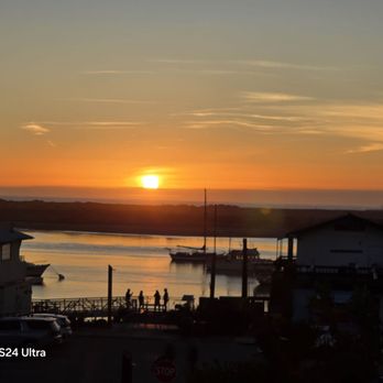 Dorn's Original Breakers Cafe - View from the outdoor deck - Seafood Near Me - Morro Bay, California