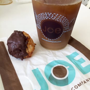 Joe Coffee Company: Northwest Corner - Coconut macaroon + iced coffee - Coffee & Tea Near Me - New York, New York Joe Coffee Company: Northwest Corner - Coconut macaroon + iced coffee - Coffee & Tea Near Me - New York, New York