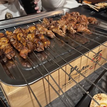 Khan Skewer Restaurant - Pork intestine - Barbeque Near Me - Honolulu, Hawaii Khan Skewer Restaurant - Pork intestine - Barbeque Near Me - Honolulu, Hawaii