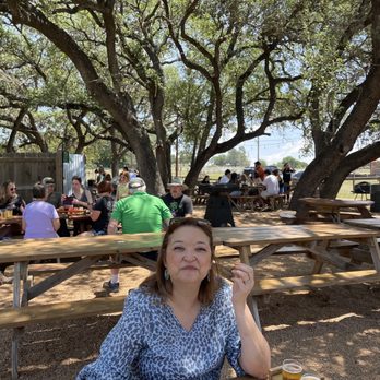 Cactus Land Brewing - Awesome shaded area to enjoy yourself - Breweries Near Me - Adkins, Texas