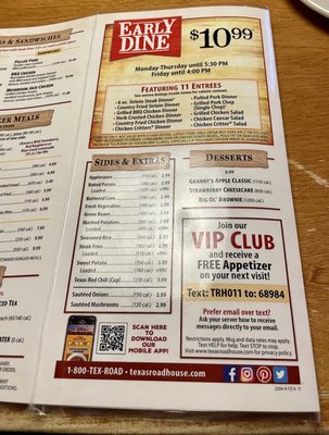 Menu photo 3 Texas Roadhouse Terre Haute, IN Menu photo 3 Texas Roadhouse Terre Haute, IN