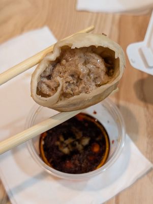 Spring Shanghai Pan-Fried Buns by null