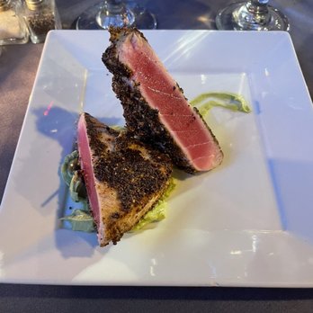 Beccofino - Pistachio crusted rare ahi tuna - Italian Near Me - Tampa, Florida Beccofino - Pistachio crusted rare ahi tuna - Italian Near Me - Tampa, Florida