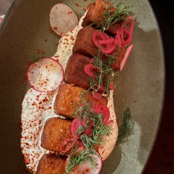 Tres Gatos - Chickpea Fritters - Tapas Bars Near Me - Jamaica Plain, Massachusetts