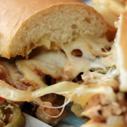 Chicken Philly on Fire