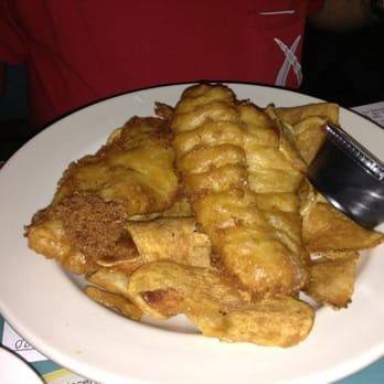 Mike's Place - The beer battered fish & chips were excellent. The chips are like kettle chips! - American Near Me - Kent, Ohio