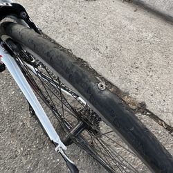 Caltrain Bike Station - Bad screw puncture