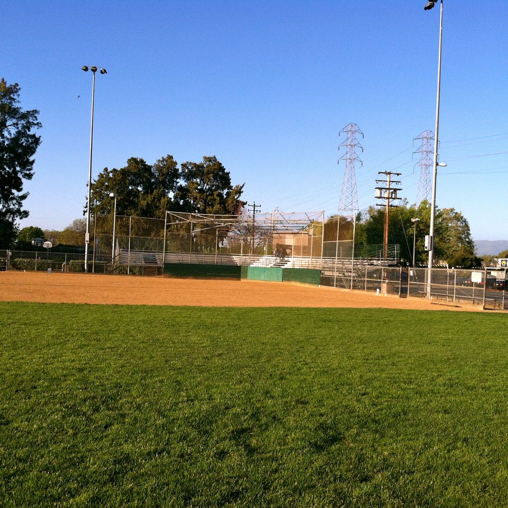 Fair Oaks Park - Baseball diamond front view. - Parks Near Me - Sunnyvale, California